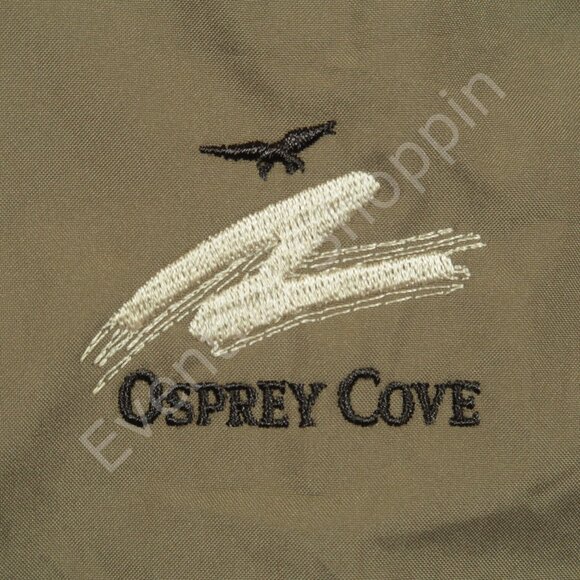 FootJoy Jacket Mens XL Brown Osprey Cove Golf Dryjoys Full Zip - Picture 5 of 8